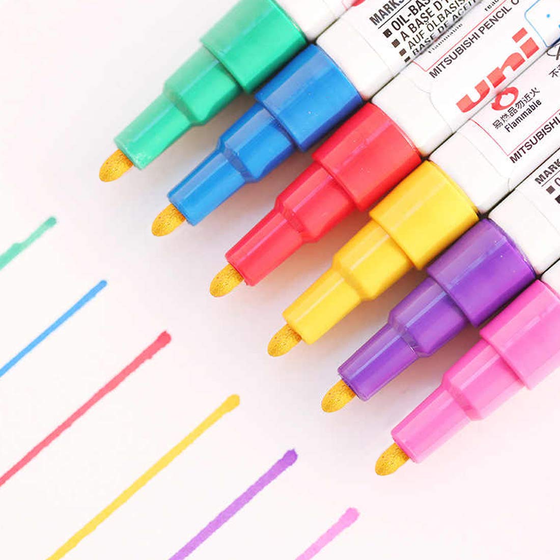 uni-ball PX21 Paint Markers (Black Ink, Pack of 1)
