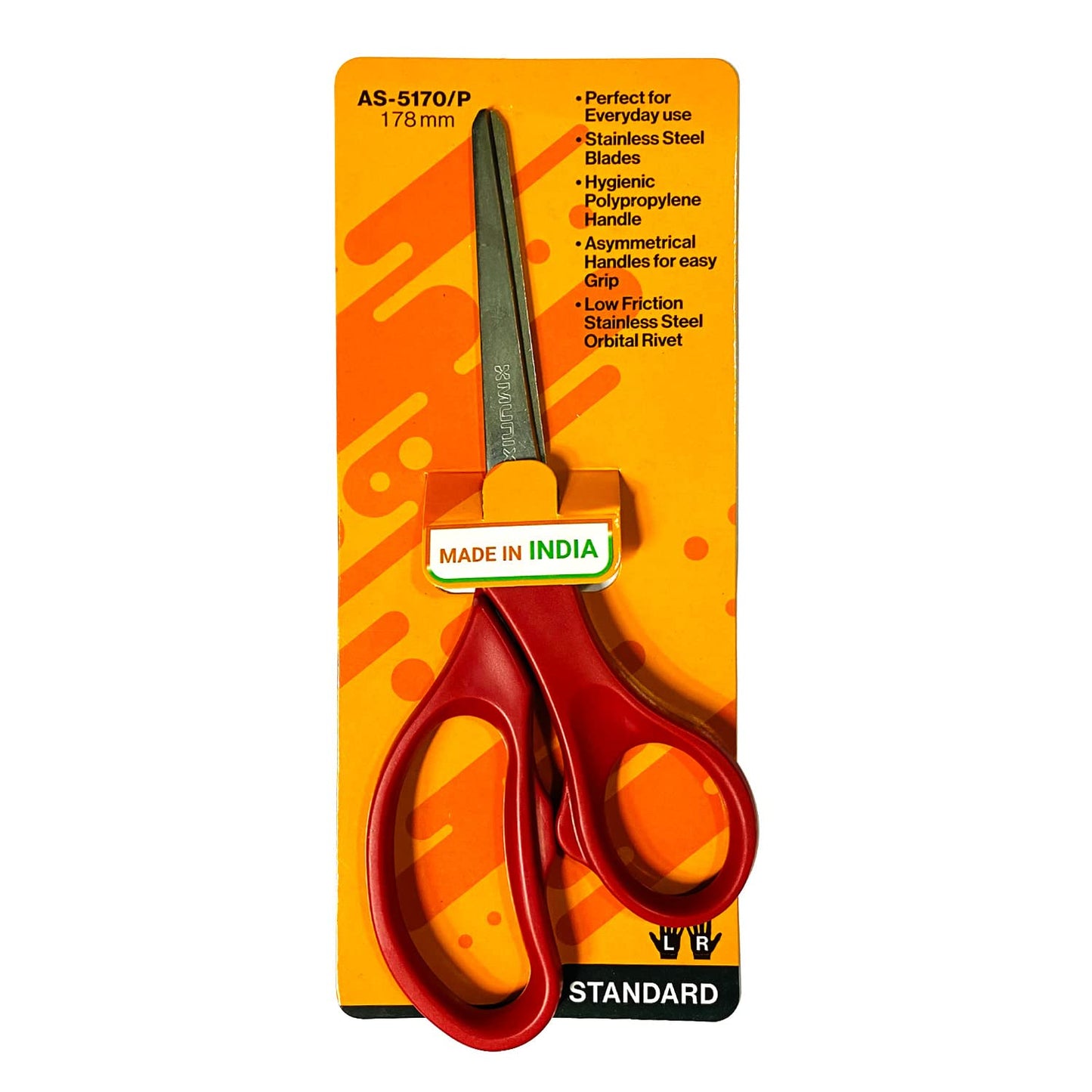 Munix Scissors For Home,Office AS-5170 P178mm, Pack Of 1