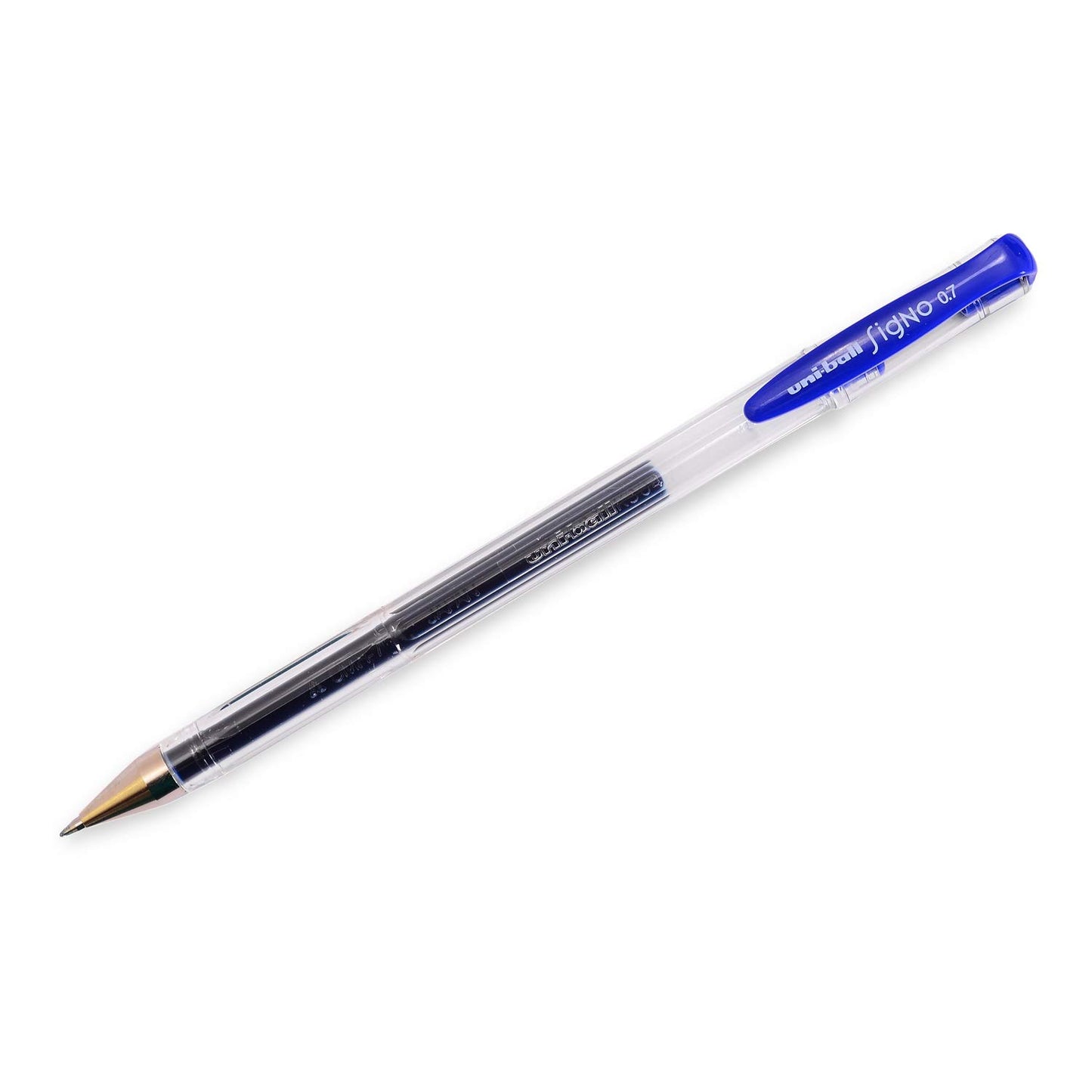 uni-ball Signo UM-100 0.7mm Gel Pen, Blue Ink, Pack of 1