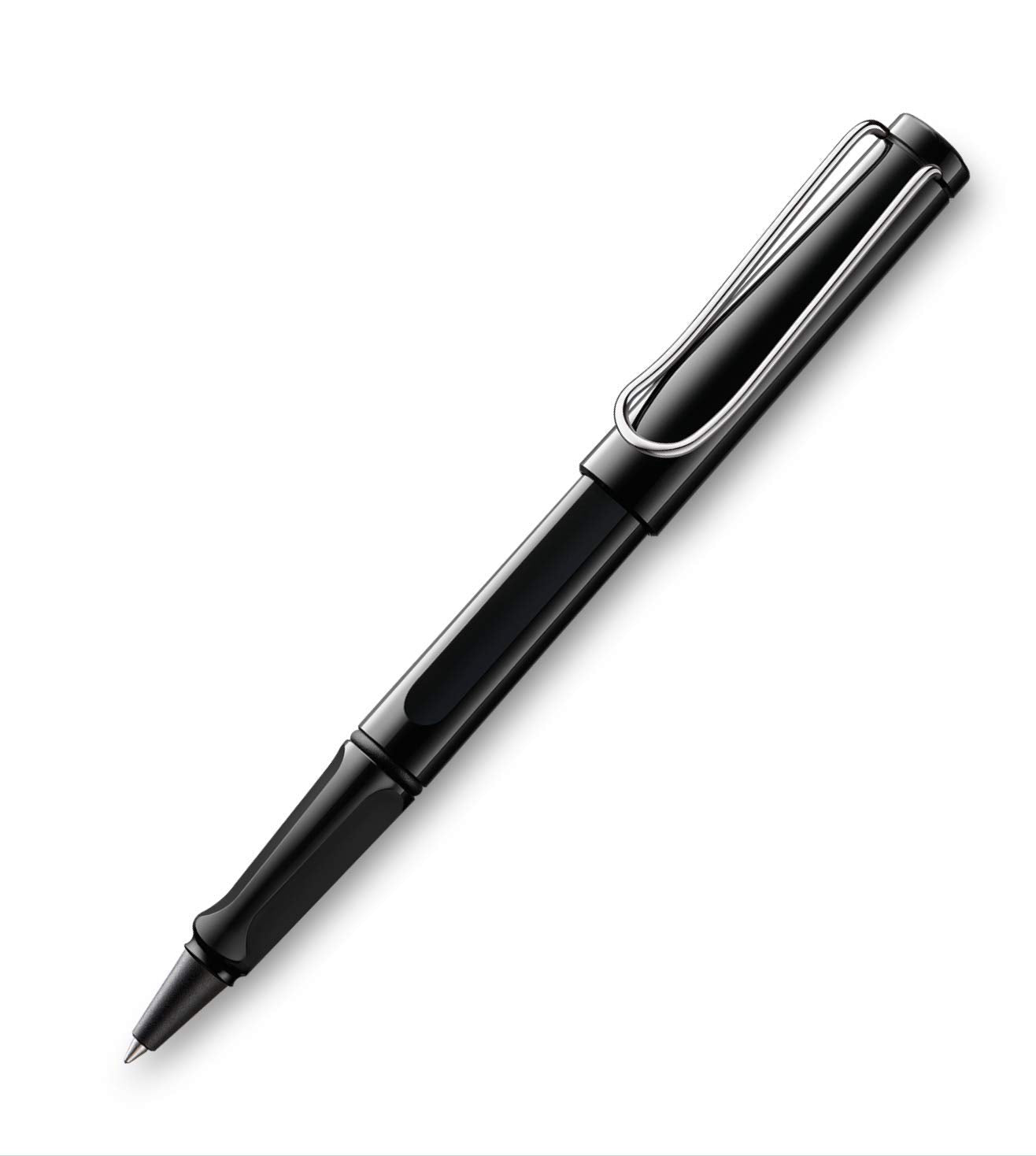 LAMY 4030243 Safari Black Body Medium Tip Blue Ink Roller Ball Pen