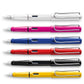 LAMY 4000253 Safari White Body Broad Tip Blue Ink Fountain Pen