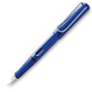 LAMY 4000145 Safari Blue Body Medium Tip Blue Ink Fountain Pen