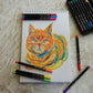 uni-ball Posca KPA-100 Pastel Colour Pencil, Multicolor Ink, Set of 24