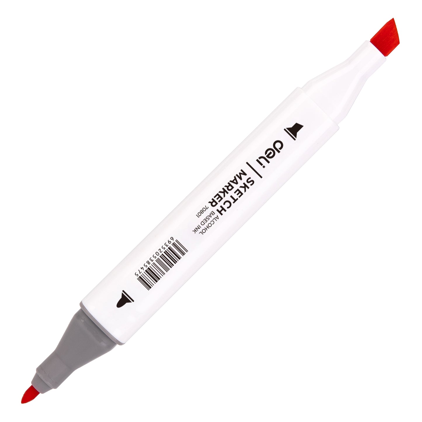 Deli E70801 Felt Pen marker 24 Color (Pack of 1)