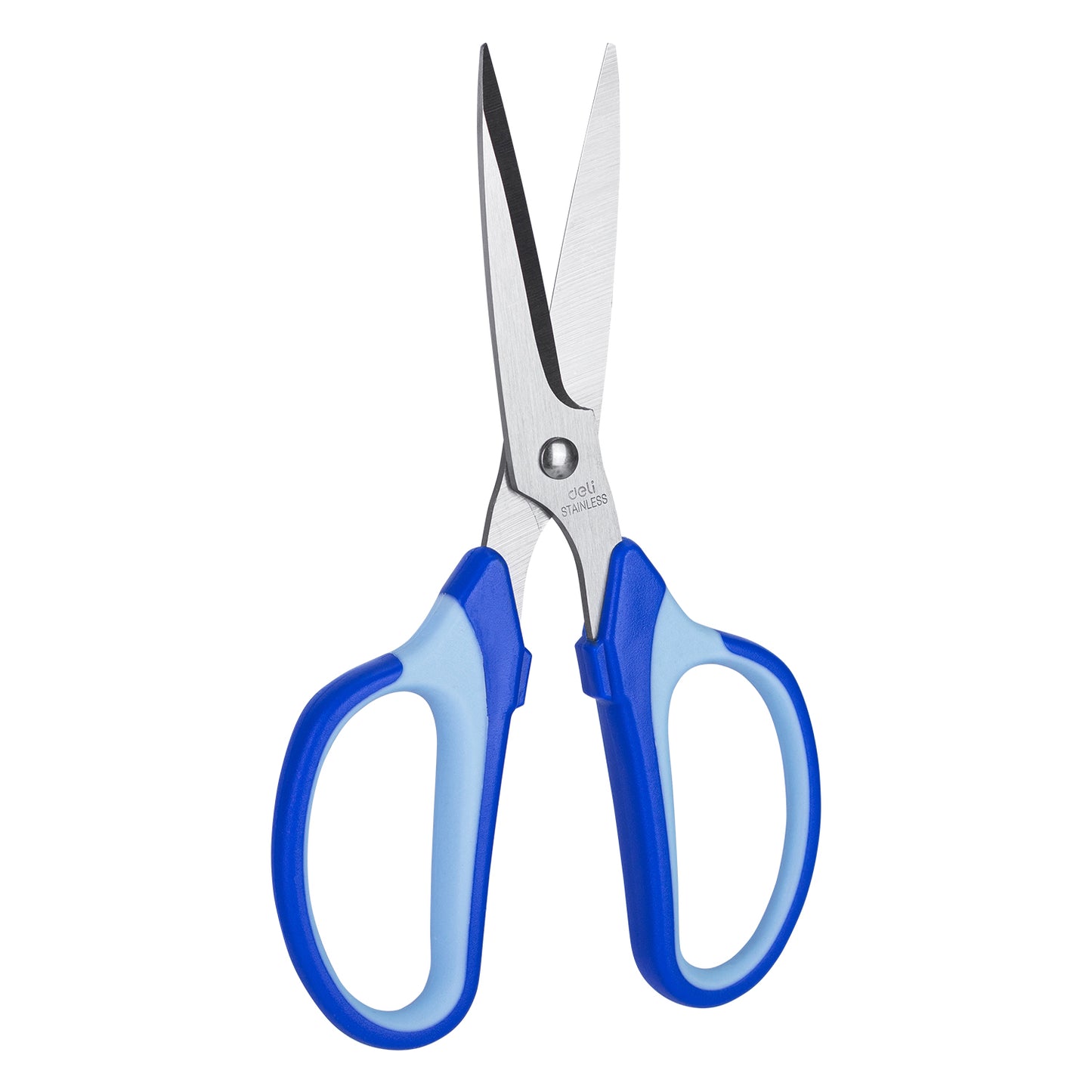 Deli W6001 Soft-Touch Scissor 190mm (Pack of 1, Color May Vary)