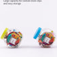 Deli W8560 Color Binder Clips 24 Pcs (Multicolor, Pack of 1)