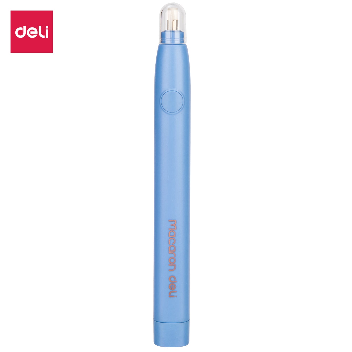 Deli WH02800 Macaron Electric Eraser (Pack of 1, Color May Vary)