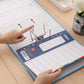 Deli EB20130 Lever Arch File A4 3" (Blue, Pack of 1)