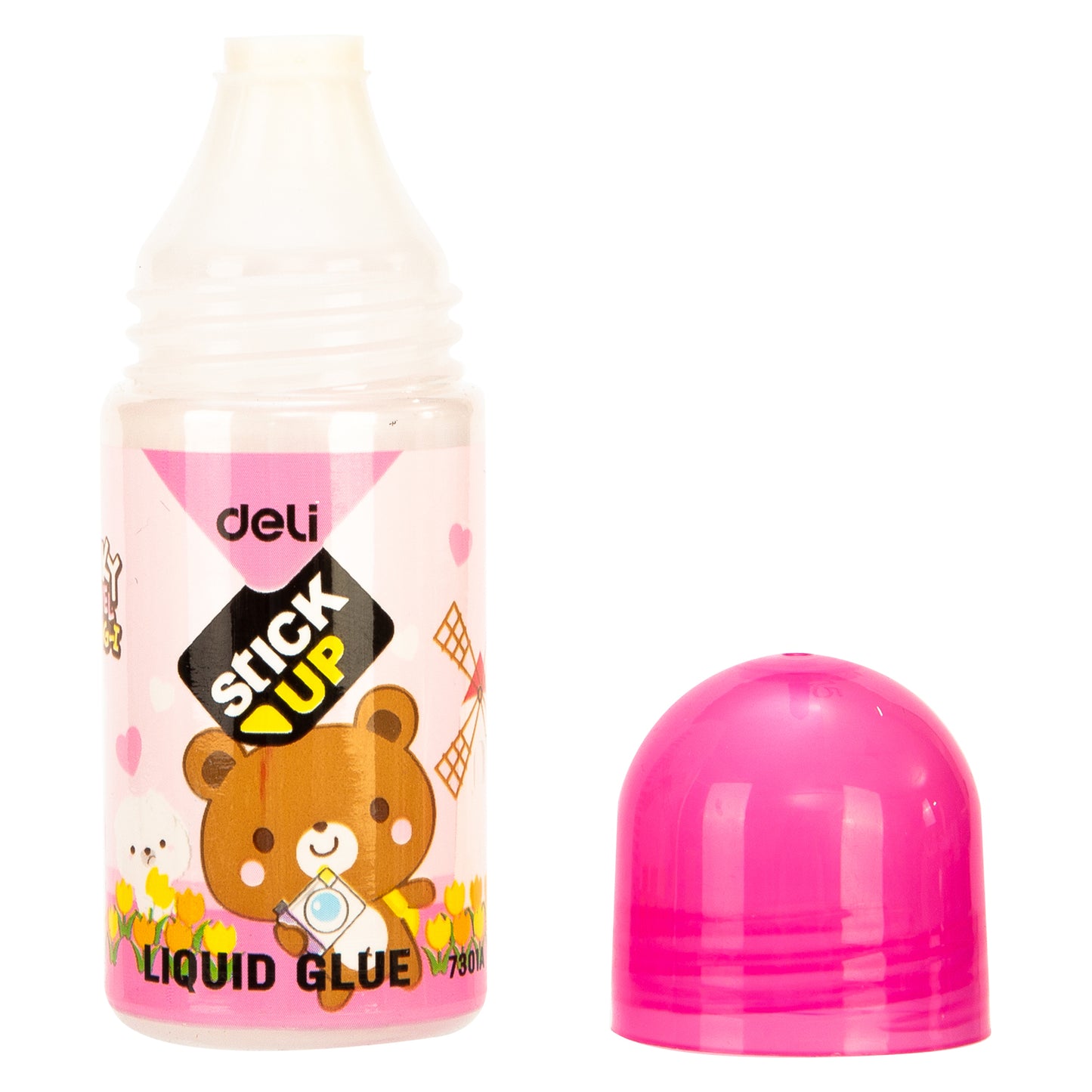 Deli W7301A Liquid Glue 35ml (Body Color May Vary, Pack of 1)