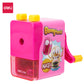 Deli W0739 Rotary Pencil Sharpener, Pack of 1 (Color May Vary)