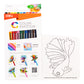 Deli WC00700 Colored Pencil, Multicolor (Pack of 1)