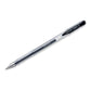 uni-ball Signo UM-100 0.7mm Gel Pen, Black Ink, Pack of 6