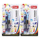 Flair Ink Tanker Liquid Ink Fountain Pen Blister Pack, Blue Ink, Pack of 2