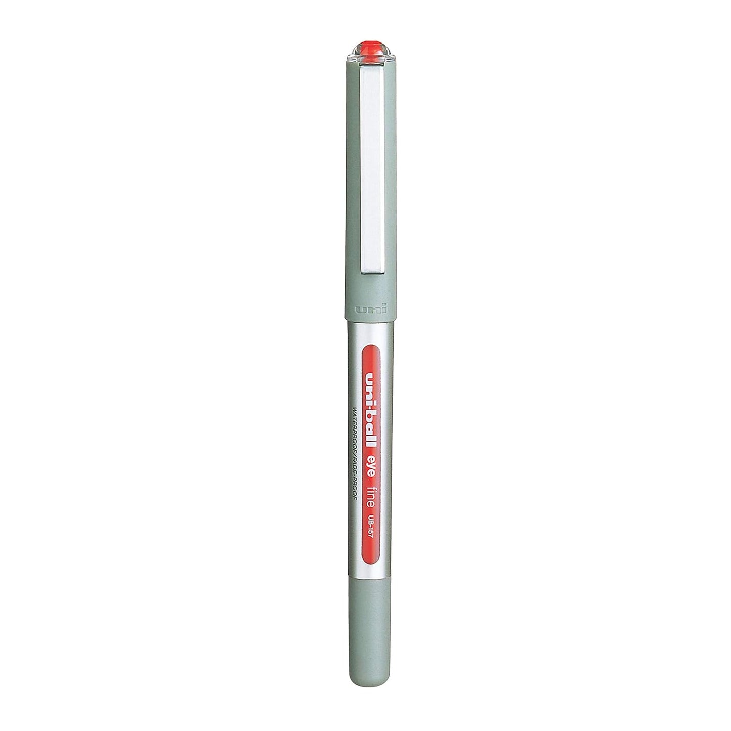 uni-ball Eye UB157 0.7mm Roller Ball Pen, Red Ink, Pack of 1