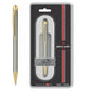 Pierre Cardin Jewel Titanium Finish Exclusive Metal Ball Pen, Blue Ink, Pack of 1