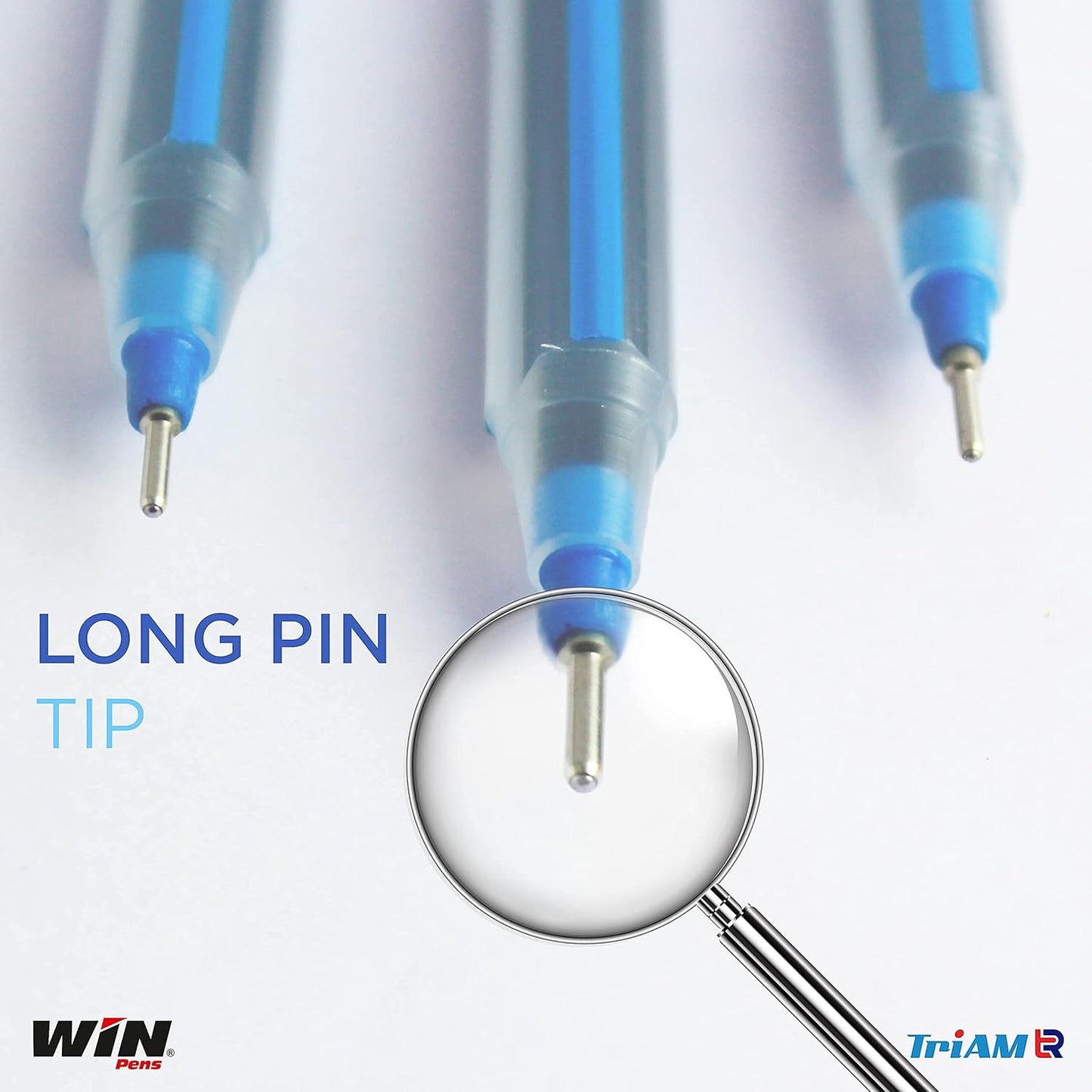 Win DF Triam TR Ball Pen, 0.7mm, Red Ink, Pack of 20