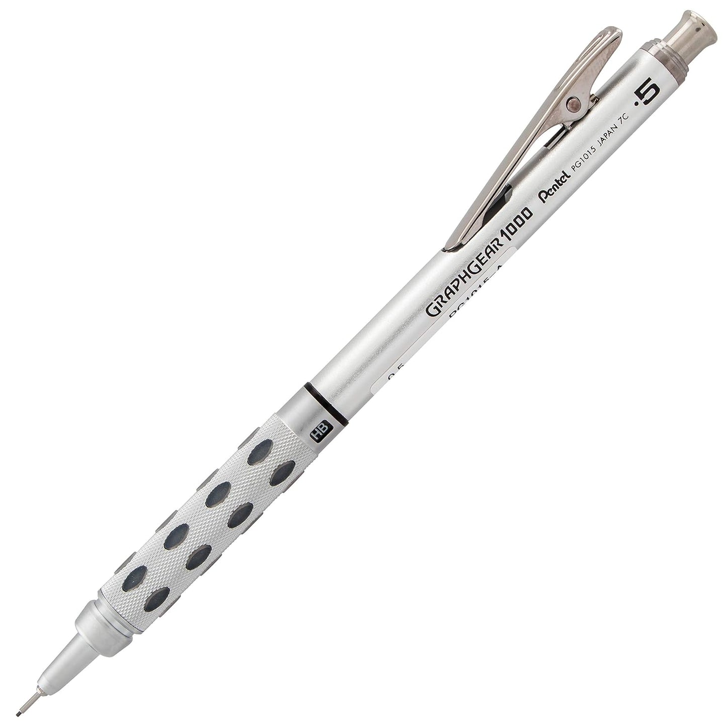 Pentel PG1013 Drafting Pencil (SILVER, Pack of 1)