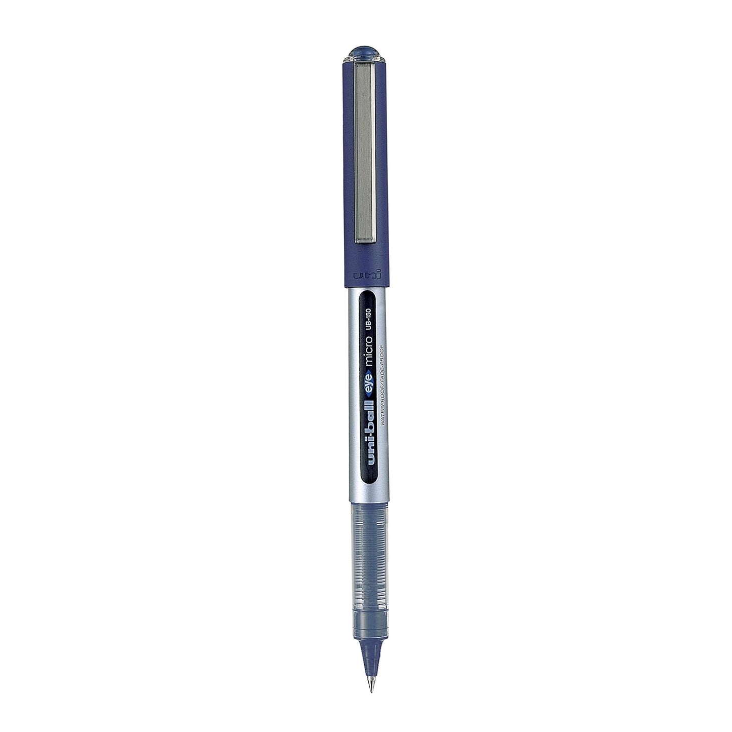 uni-ball Eye UB150 0.5mm Roller Ball Pen, Blue, Black, Red & Green Ink, Pack of 4