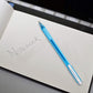 uni-ball Jetstream SX-101FL Roller Ball Pen (Lavender Body, Blue Ink, Pack of 3)