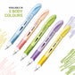 Hauser Inx Grip-it Fountain Pen, Blue Ink, Pack of 2