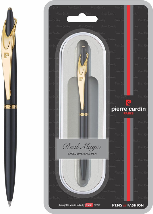 Pierre Cardin Real Magic Exclusive Ball Pen, Blue Ink, Pack of 1