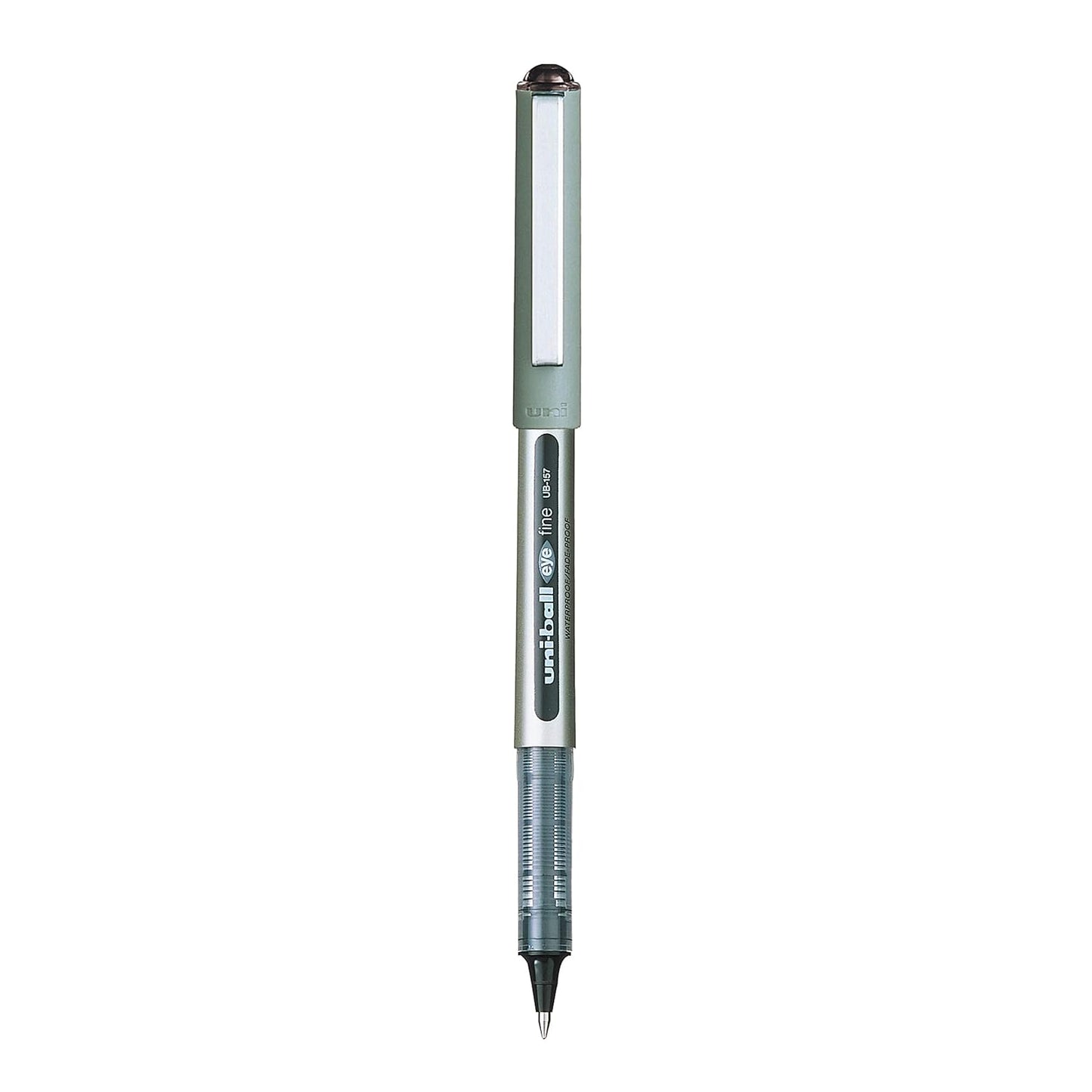 uni-ball Eye UB157 0.7mm Roller Ball Pen (Blue, Black & Red Ink, Pack of 3)