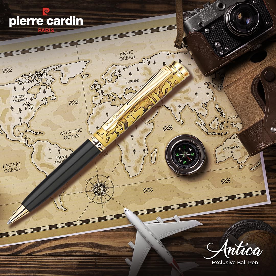Pierre Cardin Antica Exclusive Ball Pen, Blue Ink, Pack of 1
