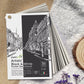 PaperPep Black & White Pocket Sketchbook 220GSM 4"X6" 36 Sheets