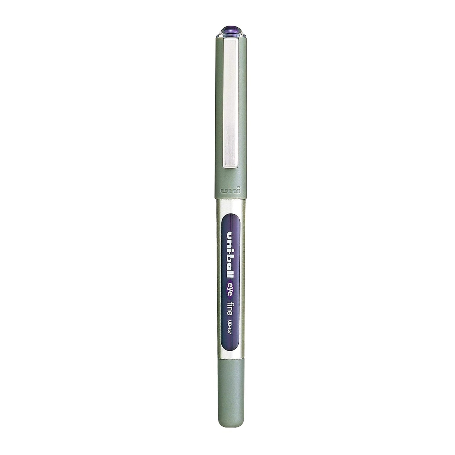 uni-ball Eye UB157 0.7mm Roller Ball Pen, Violet Ink, Pack of 1
