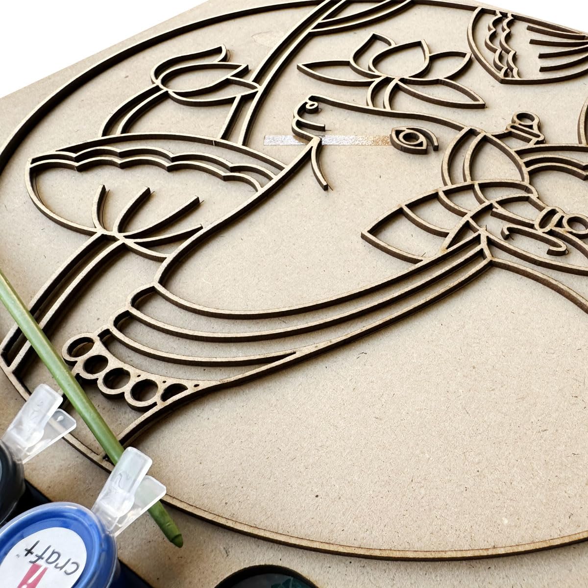 iCraft DIY Mandala Art Kit - Pichwai Cow Mandala Design - 10x10
