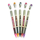 uni-ball Eye UB157 0.7mm Roller Ball Pen, Blue, Black, Red, Green & Pink Ink, Pack of 5