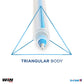 Win DF Triam TR Ball Pen, 0.7mm, Red Ink, Pack of 20