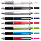 uni-ball Jetstream MSXES-1000 0.7mm Ball Pen & 0.5mm Mechanical Pencil, Multicolor Ink, White Body, Pack of 1