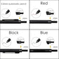 NUOVI 3+1 Multifunctional Pen, Black Metal Body (3 Ink & 0.5mm Pencil)