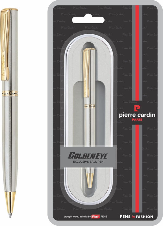 Pierre Cardin Golden Eye C,N Ball Pen Blue, Blue Ink, Pack of 1