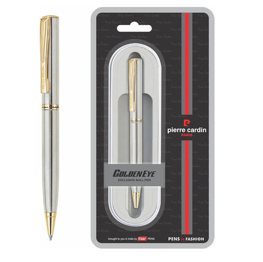 Pierre Cardin Golden Eye CN Ball Pen Blue, Blue Ink, Pack of 1