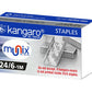 Kangaro Staples In Strips 24-6-1M, Pack of 1