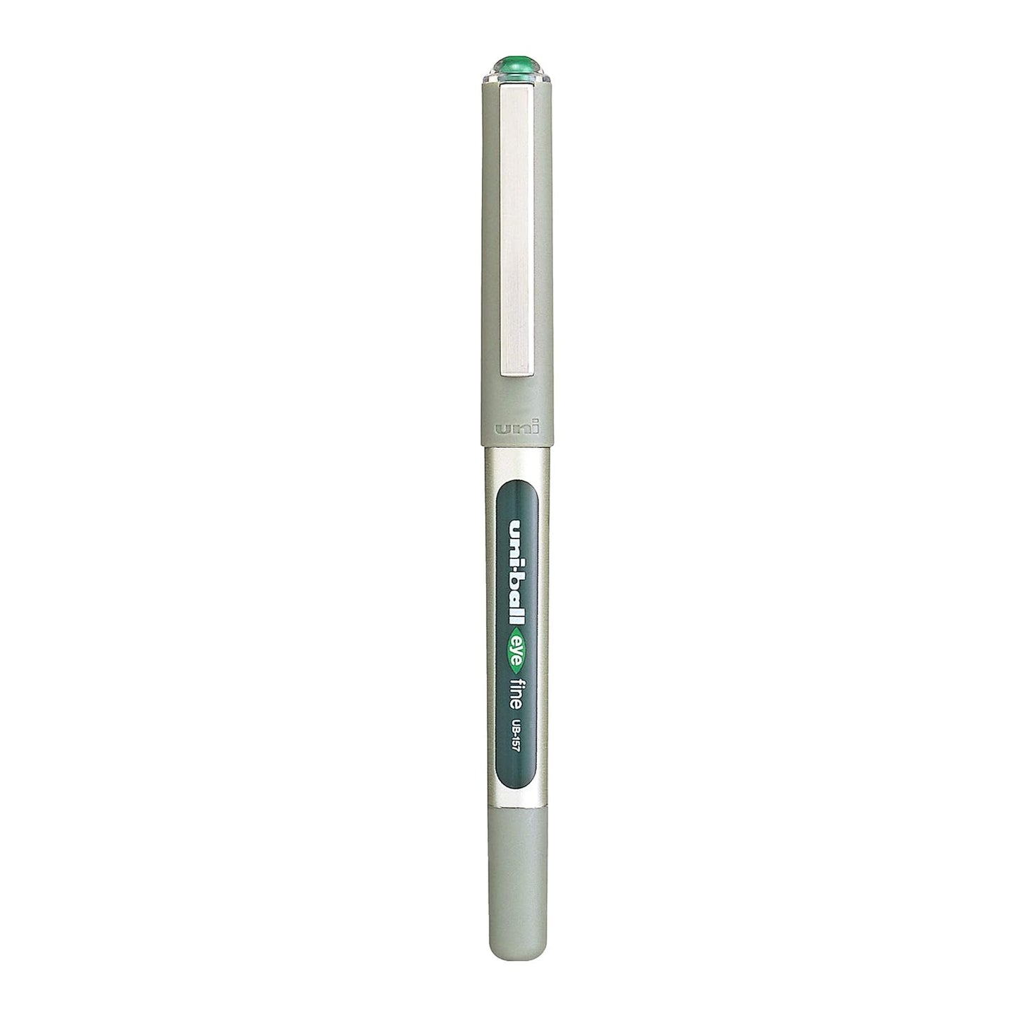uni-ball Eye UB157 0.7mm Roller Ball Pen, Green Ink, Pack of 1