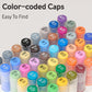 NUOVI Dual-Tip Alcohol Based Sketch Art Markers (48 Shades)