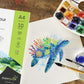PaperPep Artists' Watercolour Paper 300GSM Cold Pressed A5 Pack of 15+9 Free Sheets