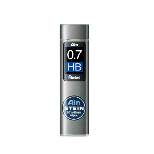 Pentel Ain Stein 0.7mm HB Mechanical Pencil Lead, Pack of 40 (C277-HB)