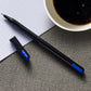 Pentonic Gel Pen Blister Pack (0.6 mm, Blue Ink, Pack of 10)