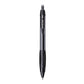 uni-ball Click Gel XSGR7 0.7mm Retractable Gel Pen, Black Ink, Pack of 6