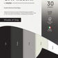 PaperPep Colorissimi 220GSM Card Stock A5 Shades of Grey Assorted 30 Sheets