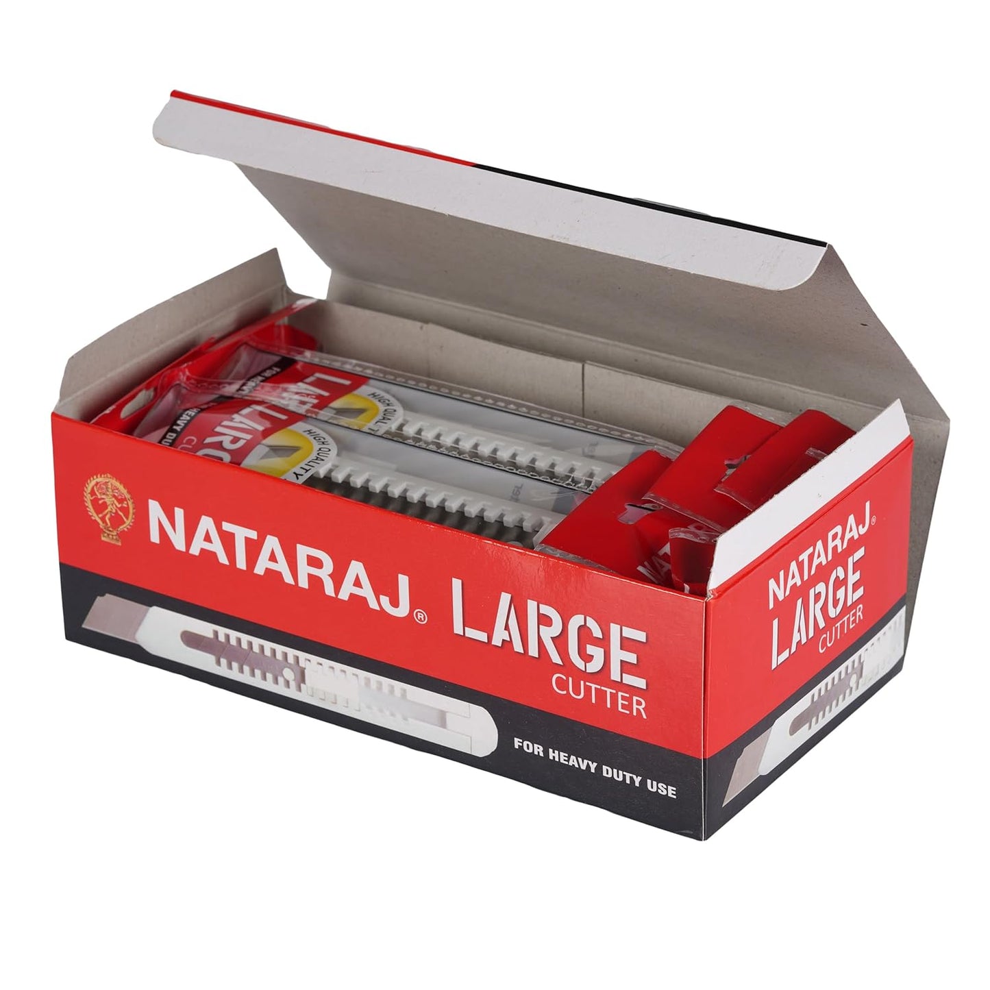Nataraj Large Cutter - Pack of 10