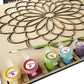 iCraft DIY Mandala Art Kit - Nature Inspired Design - 10x10