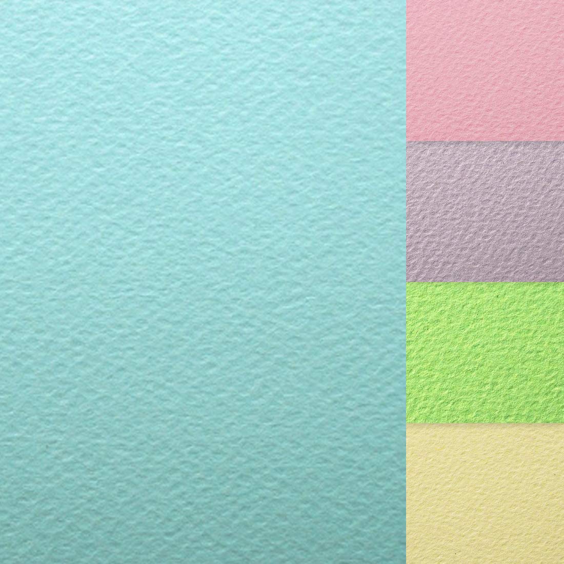 PaperPep Colorissimi 220GSM Card Stock A4 Pastel Shades Assorted 15 Sheets