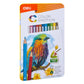 Deli WC00205 Color Pencil 12 Pcs, Multicolor (Pack of 1)