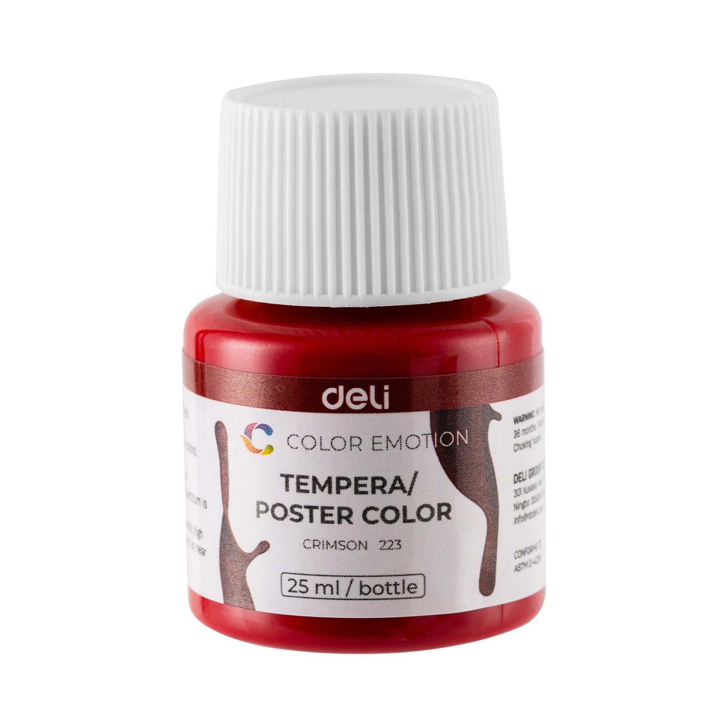 Deli EC14-12 Gouache 25ml 12 Colors Poster Color