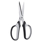 Deli W6001 Soft-Touch Scissor 190mm (Pack of 1, Color May Vary)